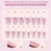 French Gel Nail Tips - 150pcs Medium Coffin Press On Soft Gel Fake Nails with Pre-Applied Primer & Base Coat - 15 Sizes for DIY Nail Extensions - Buy Online on GoSupps.com