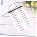 Housoutil Black Eyebrows 6 Sheets Pairs Authentic Eyebrows Tattoos Artificial Eyebrow Patch Eyebrow Stickers Water Proof 6d - Buy Online on GoSupps.com