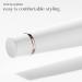 T3 SinglePass Curl Professional Curling Iron - Long Barrel Ceramic Iron with Adjustable Heat for Shiny Curls & Waves | 2 Piece Set White/Rose Gold - International Shipping Available - Buy Online on GoSupps.com