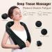 Podazz Shiatsu Neck and Back Massager with Heat - Ultimate Relief for Home & Office Ideal Gift for Men (Black) - Buy Online on GoSupps.com