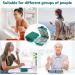 AOMIG Pill Box Organiser - Portable Double Layer 10 Grids Tablet Storage for Vitamins & Supplements - Ideal for Travel & Work - Green - Buy Online on GoSupps.com