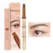 Microblading Eyebrow | Waterproof Eyebrow Eyebrow Makeup with Natural-Looking Microblading Eye Brow Pencil with -4 Tip for Mother Makeup Lover Pochy Light Brown