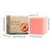 Buy Peach Soap Bars for Feminine Wash - pH Balance Body Soap Organic Deodorant Handmade - Set of 2 for Women - Buy Online on GoSupps.com