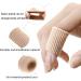 GEOOT Gel Toe Sleeve Protectors - 5 Pack Cushioned Tubes for Toe Pain Relief - Buy Online on GoSupps.com