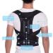 Back Support Posture Corrector For Men & Women Full Back Support Belt Brace Trainer Providing Pain Relief Neck Back Shoulder Posture Spine Corrector - Buy Online on GoSupps.com
