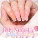Pink Nail Polish - Nude Pink Gel Varnish - Soak Off UV LED - Pink Gel Nail Polish - Gel Polish Neutral Color Nail Gel Polish for Nail Art French Manicure DIY at Home - Buy Online on GoSupps.com