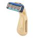 Manual Razor for Men - Precise Six-Blade Trimmer Removable & Travel-Friendly (Gold) - Buy Online on GoSupps.com