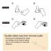 Double Hair Nose Hair Removal Wax Kit - Painless Safe & Fast Eyebrow Hair Removal Tools | 12x9x7 - Buy Online on GoSupps.com