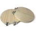 Hamiledyi Natural Wood Hamster Stand Platform - 4 Pcs Rat Activity Playground Accessories for Small Pets - Buy Online on GoSupps.com