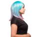 AGPTEK Multi-Color Ombre Short Bob Wig | Shoulder Length Hair Extension - Buy Online on GoSupps.com