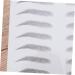 Ipetboom 2pcs Trimming Stick-on False Sticker Natural Eyebrows Make Shape Eyebrow Type Women Lady Tool D Man - Buy Online on GoSupps.com