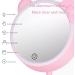 Makeup Mirror with Light Vanity Mirror Rechargeable Touch Sensor LED Cosmetic Mirror for Travel Bedroom. - Buy Online on GoSupps.com