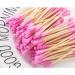 Jihuoo 200pcs Double-Head Cotton Swabs - H lze Handle Ear Cleaning & Makeup Cotton Buds - Pink Quality Cotton Toppers for All Uses - Buy Online on GoSupps.com