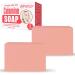 Natural Instant Itch Relief Soap Bar - Calming Calamine Soap for Itchy Skin, Bug Insect Mosquito or Ant Bite, Eczema, Poison Ivy Rash, Chicken Pox - Pure Raw Anti-Itch Defense Cleansing Skincare (4 Ounce (Pack of 2))