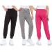 Sweet Hearts Girls' Sweatpants (3 Pack) - Super Soft Athletic Joggers - Black/Grey/Fuchsia - Size 10-12 - Buy Online on GoSupps.com