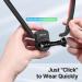 Ulanzi Magnetic Neck Bracket for GoPro & Action Cameras | Multi-Angle Adjustable Quick Lock Holder for Hero 11/10/8/7/6/5 Insta360 & OSMO Action - Buy Online on GoSupps.com