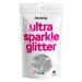Hemway |Ultra shine glitter fine-fashioned 1/128 "0.008" 0.2mm (silver stars) cosmetic safe handicrafts weddings decorations art beauty- 100g
