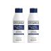 DESSANGE - Age Sublime Chic White Anti-Yellowing Shampoo - Indigo Formula Enriched With Hyaluronic Acid - Luminous & Silky White Result - For White & Grey Hair - 2 x 250 ml