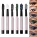 Greyghost 6PCS Eyeshadow Stick Set Smudge Proof Eyeshadow Pencil Crayon Highlighting Pigmented Eyeshadow Stick Long Lasting Cream Eyeshadow Stick Cream Eye Shadow Stick Makeup (Set B)