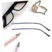 Ultechnovo Women's Sunglasses Replacement Frames - 3 Pairs of Metal Legs with Push Buttons - Stylish Brillen Frame & Hinge Brackets - Blue | International Shipping - Buy Online on GoSupps.com