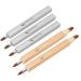 5pcs Retractable Lip Brush Set - Double & Single Ended Portable Lip Makeup Applicator Ideal for Lipstick & Lip Gloss | Premium Cosmetic Tools for Perfect Lips - Buy Online on GoSupps.com