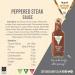 Cottage Delight Peppered Steak Sauce 220ml - Premium Gourmet Condiment - Buy Online on GoSupps.com