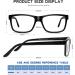 5 Pack Reading Glasses for Men & Women - Blue Light Blocking UV Filter Anti Eyestrain Eyeglasses (1.50x) - Perfect for Computer Use - Buy Online on GoSupps.com