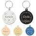 Camal dog brand with engraving dog brand personalized made of stainless steel for small big dogs and cats badge with engraving round bones heart paws many optional shapes on the outside
