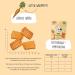 Vegdog Jerkeys Vegan Dog Snacks - Grain-Free Carrots & Potatoes Allergy-Friendly Smoked Over Beech Wood 9 x 80g Pack - Buy Online on GoSupps.com