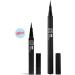 3INA MAKEUP The 24H Pen Eyeliner 900 mini Black liquid eyeliner 24 hour long lasting matte eyeliner pen with precision tip highly pigmented liquid liner travel size vegan - Buy Online on GoSupps.com