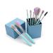 Multifunctional Makeup Brush Set | Colored Synthetic Fiber Bristles | International Shipping Available - Buy Online on GoSupps.com