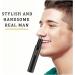 Professional Ear and Nose Hair Trimmer - Waterproof Dual Edge Blades Painless Clipper for Men & Women - Buy Internationally - Buy Online on GoSupps.com