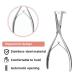 SIOKUY Hair Extension Pliers - Fastening Tape for Tape In Human Hair Extensions (Silver) - Buy Online on GoSupps.com