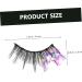 minkissy 6 Pairs Fluorescent False Eyelashes Fake Eyelashes Artificial Eyelashes Fluffy Wispy Lashes Lash Extensions Natural False Eyelashes Lash Natural Look Flash High-grade Fiber 3d - Buy Online on GoSupps.com