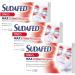 Sudafed Sinus Max Strength Capsules Relieves Sinus Pressure and Pain Relieves Symptoms of Blocked Nose Headache Fever Aches and Pain - X3 Pack of 16 | Total 48 Capsules - Buy Online on GoSupps.com