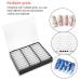 Empty Nail Storage Box | 30-Grid Black Nail Art Decoration Container & Tip Holder - Buy Online on GoSupps.com