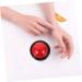 Massage Ball for Athletes - Red 6.5x6.1cm Massage Roller for Women & Fitness Training | Lacrosse & Hand Massage Ball | International Shipping - Buy Online on GoSupps.com