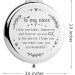 Engraved Cute Niece Makeup Mirror - Perfect Gift for Christmas, Birthday, or Graduation - Buy Online on GoSupps.com
