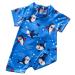 PythJooh Baby Boy Swimsuit Zipper Rash Guard One Piece Beach Swimwear Shark Print Shorts Swimming Outfits 0-5Years 12-18 Months E - Happy Shark