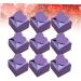 Abaodam 50pcs Box Candy Containers Party Supplies Chocolates for Gifting Box Square Bottom Biscuit Box 6*6cm Purple - Buy Online on GoSupps.com
