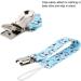 Entatial Baby Pacifier Clip - Washable 4 Pack Leash for Easy Attachment & Outdoor Use - Buy Online on GoSupps.com