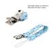 4-Piece Baby Pacifier Clip Set - Cotton Strap Nipple Holder & Chain Clips for Toddlers - Universal Fit - Buy Online on GoSupps.com
