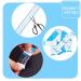 linsan 8 Pieces Wig Pieces Front Lace Wig Tape Double Sided Waterproof Lace Wig Tape for Wigs Mopped Wigs Hair Extension Pieces Durable Easy to Use - Buy Online on GoSupps.com