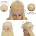 Maxine 613 Straight Wave 30 Inch Human Hair Blonde Lace Front Wig - 150% Density, HD Lace Frontal, Pre Plucked with Baby Hair - Buy Online on GoSupps.com
