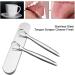 Createjia Tongue Cleaner - Antimicrobial Stainless Steel Tongue Scraper for Bad Breath - Ayurveda Tongue Brush with Portable Metal Carrying Bag - Ship Internationally - Buy Online on GoSupps.com