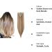 26 Ombre Colorful Synthetic Clip-in Hair Extensions - Full Head 8Pcs 18Clips - Golden Brown/Dark Blonde Mix - 26 Inch - Buy Online on GoSupps.com