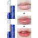  Wisylizv Blue Gelatin Lip Balm: Color Color Moisturizer | Temperature Change Lip Gloss 24K Gold Foil | Moisturizing Cream Change That Changes Brightness For Use - Buy Online on GoSupps.com