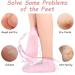 KASESSS 1 Set Silicone Hand and Foot Moisturiser Socks Moisturising Socks for Women Spa Moisturising Gloves and Socks Reusable Moisture Socks Soft Foot Cream Socks for Softening Rough Skin - Buy Online on GoSupps.com