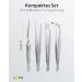 Buy Fixpoint 77101 Tweezers Set (4 Parts) - Precision Tools for Every Task | International Shipping Available - Buy Online on GoSupps.com
