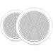 Garmin Fusion FM Series Marine Speakers, 7.7" 200-Watt Flush Mount Round White, A Brand